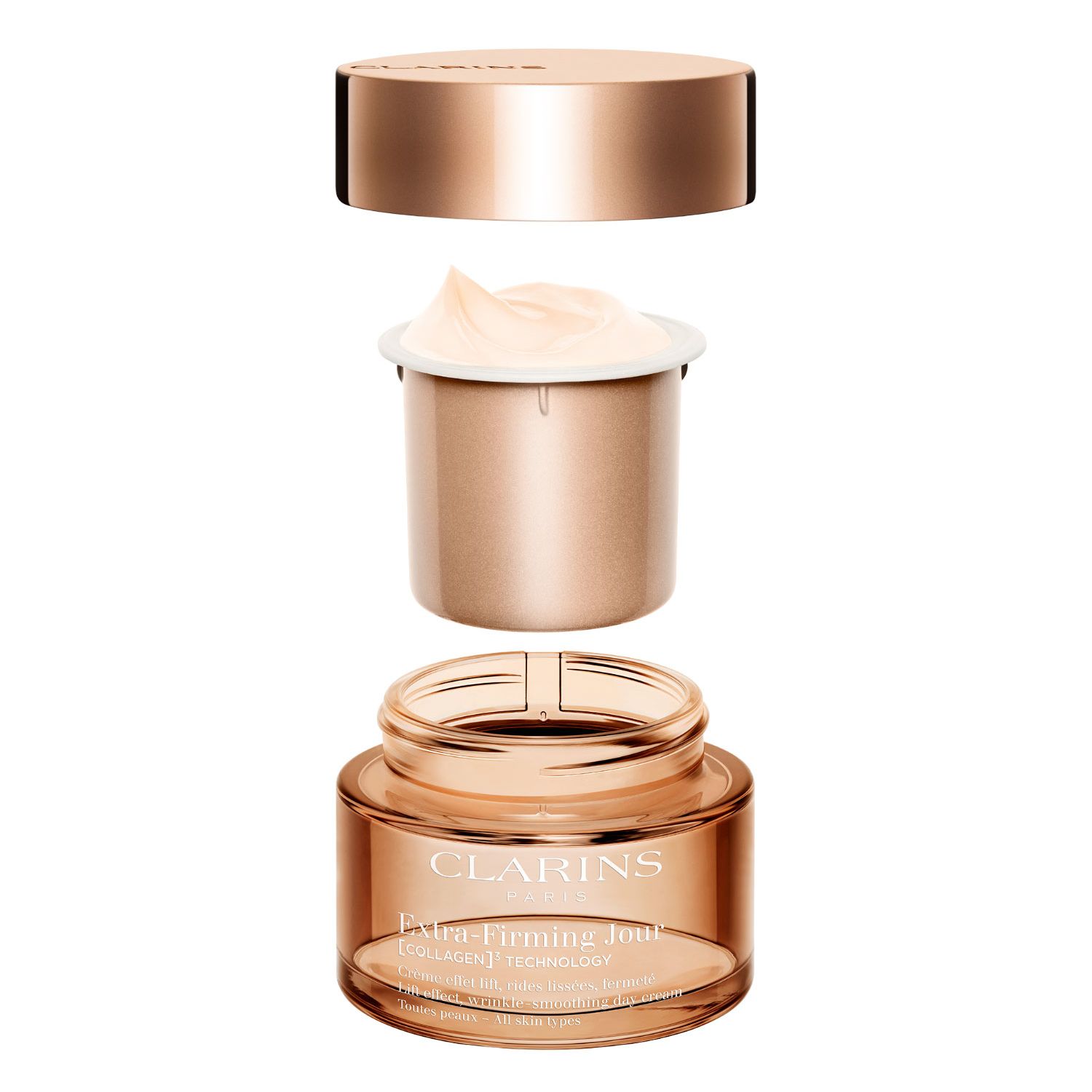 Extra-Firming Jour [COLLAGEN]³ TECHNOLOGY Crème Toutes Peaux refillable