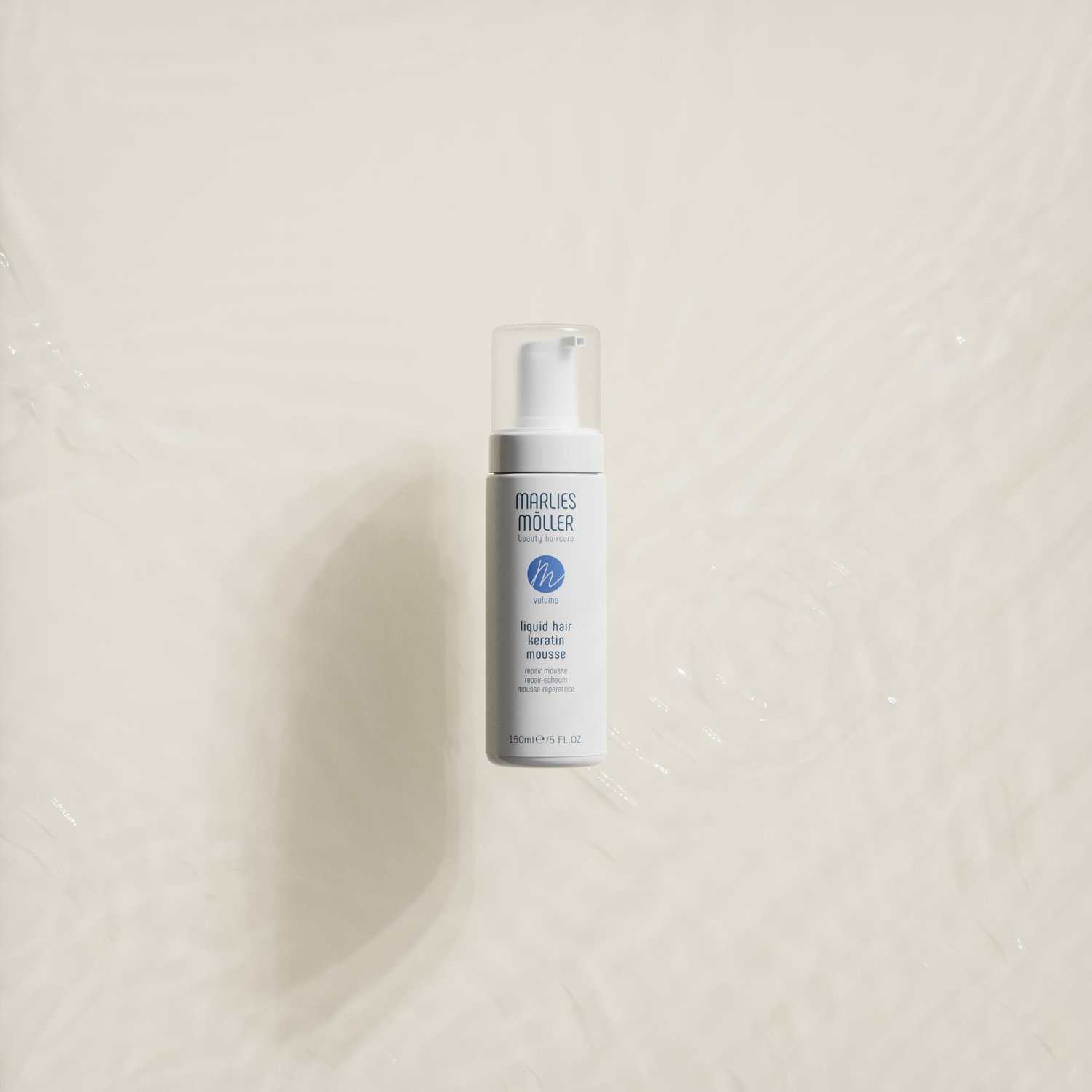 liquid hair keratin mousse