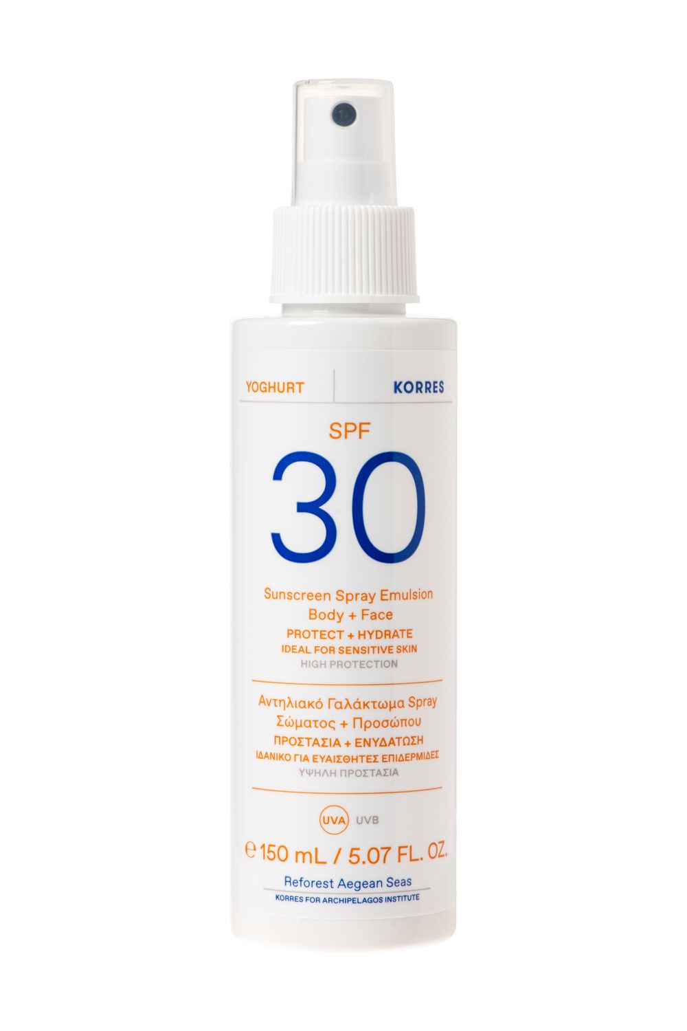 YOGHURT Sonnenschutz Sprüh-Emulsion für Gesicht & Körper SPF30