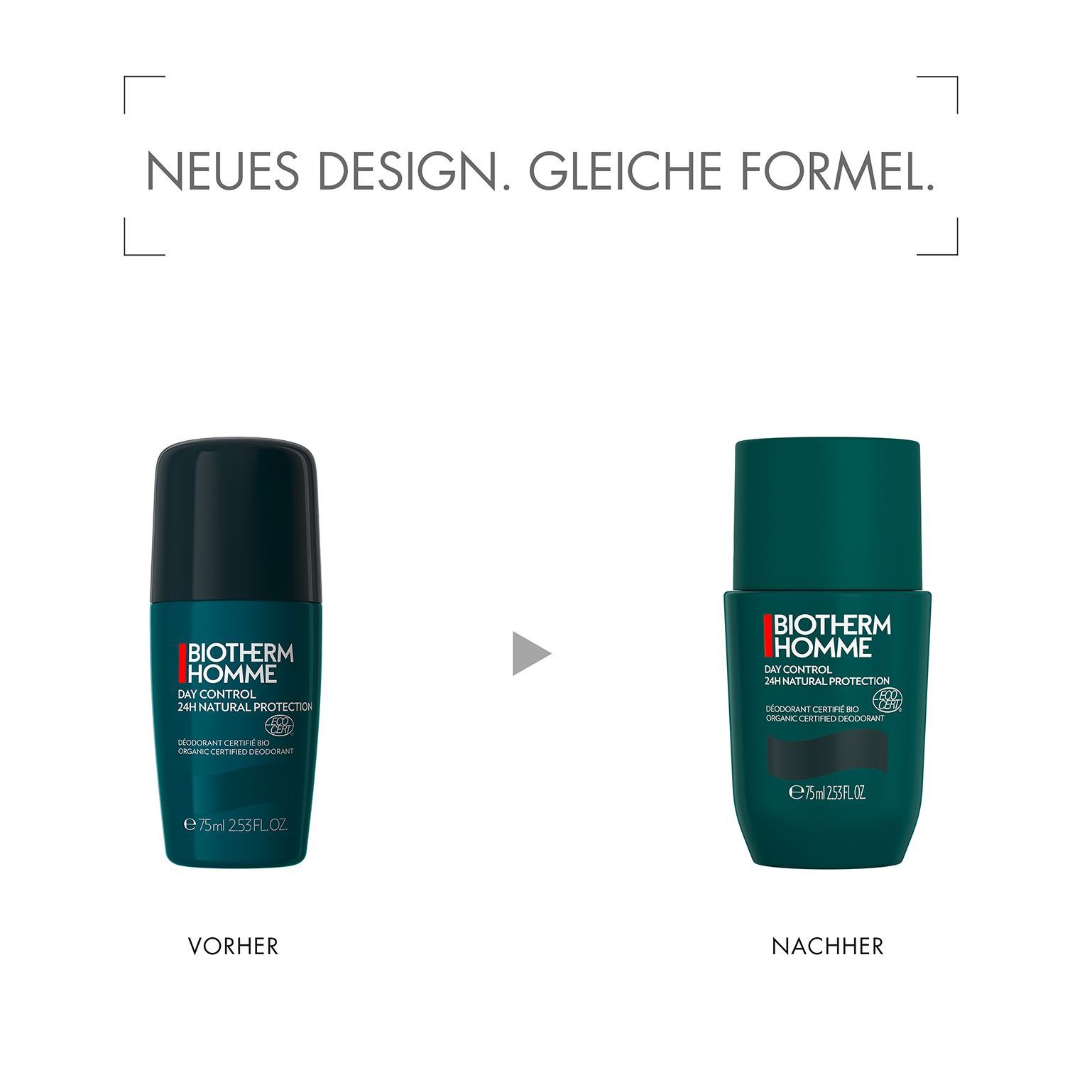 Homme Day Control 24H Ecocert Deo Roll-On