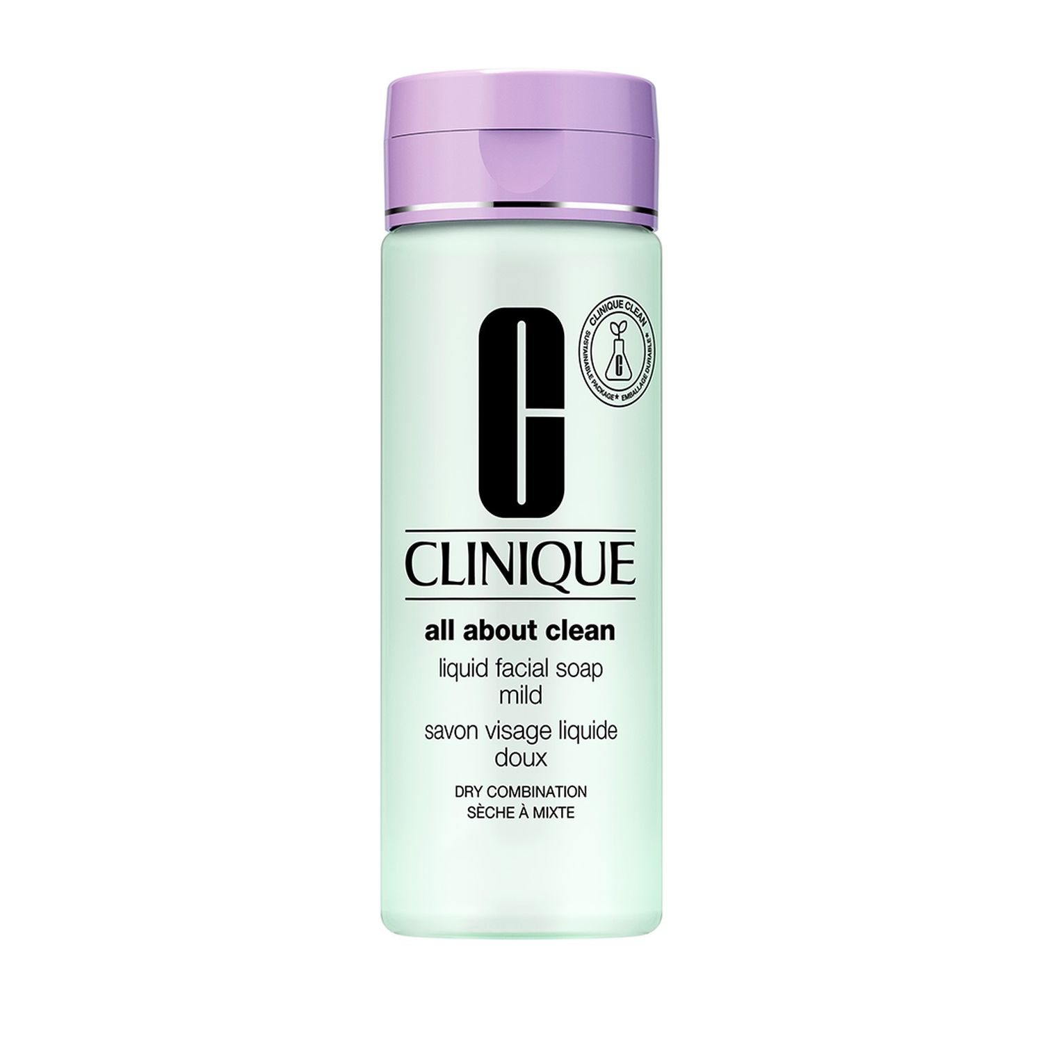 All About Clean Liquid Facial Soap Mild for Dry Combination Skin Types