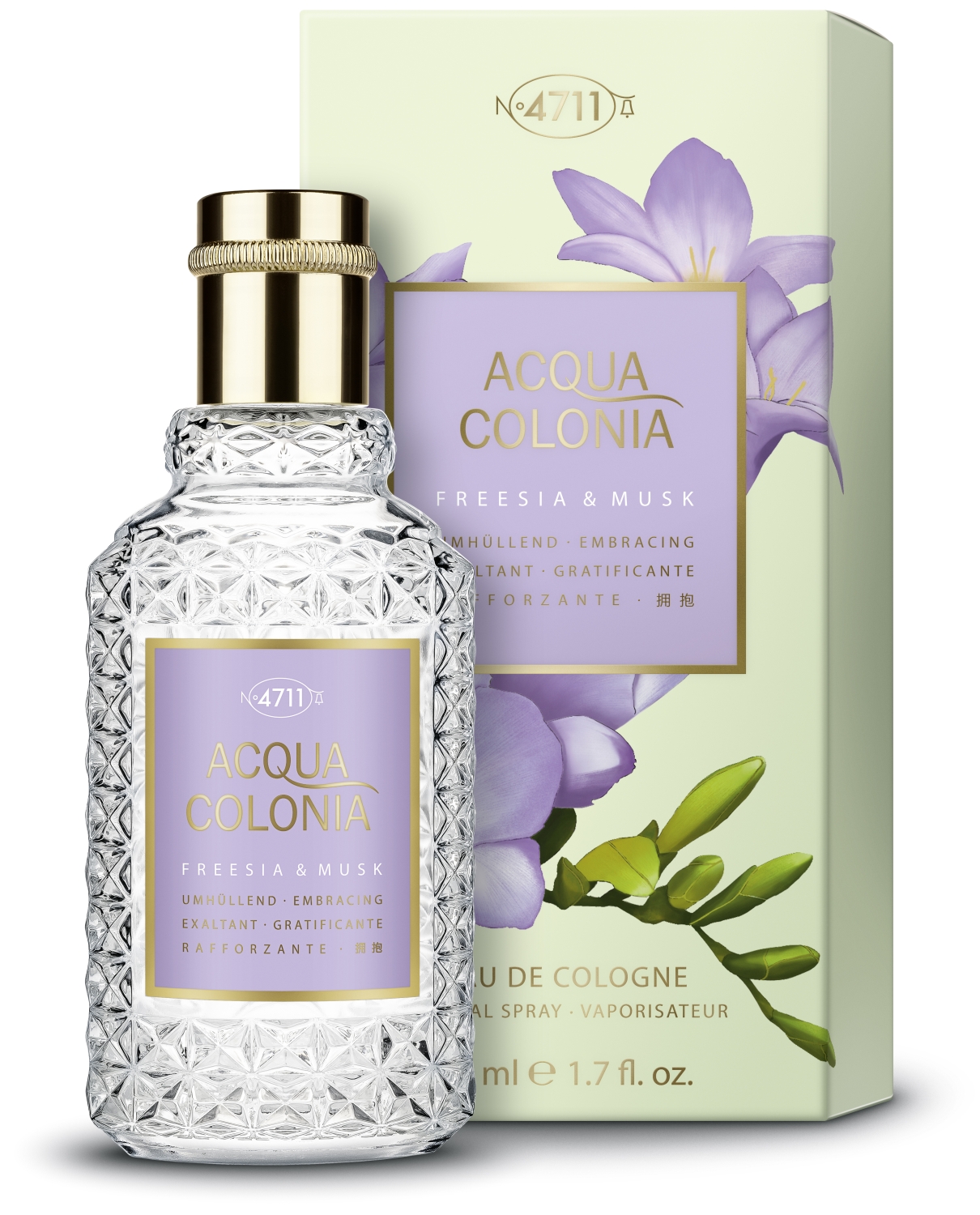 FREESIA & MUSK Eau de Cologne Natural Spray