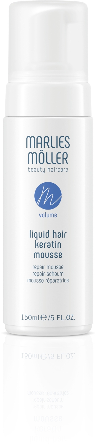 liquid hair keratin mousse