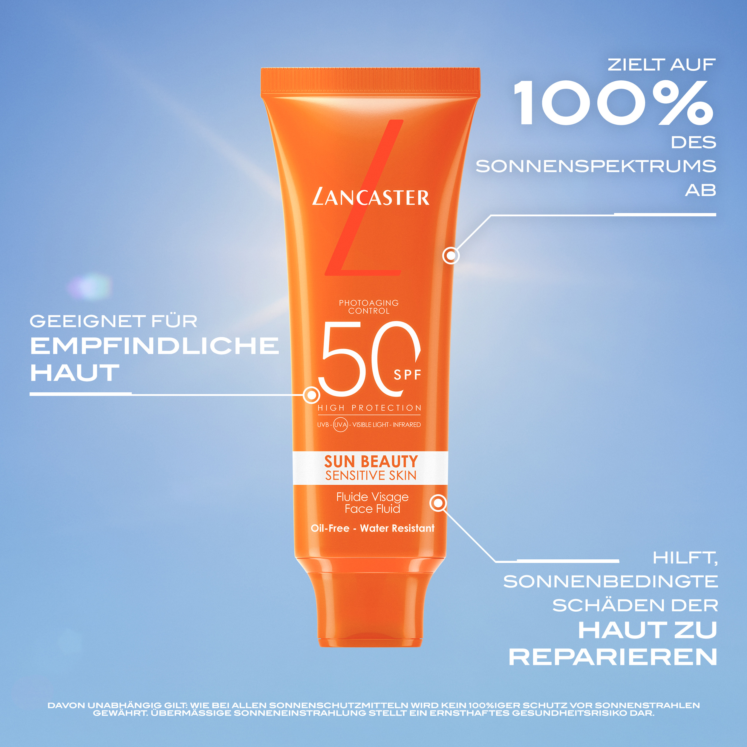 Clean Sun Sensitive Milky Fluid SPF 50