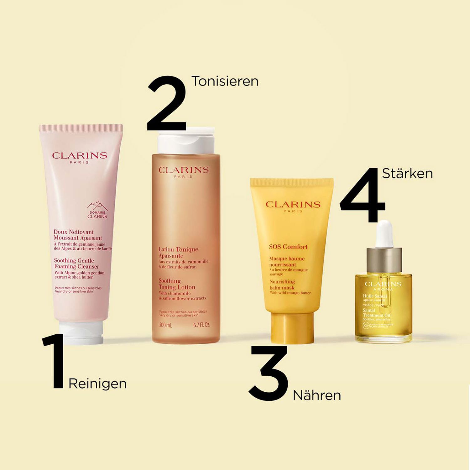 CLARINS AROMA Huile Santal
