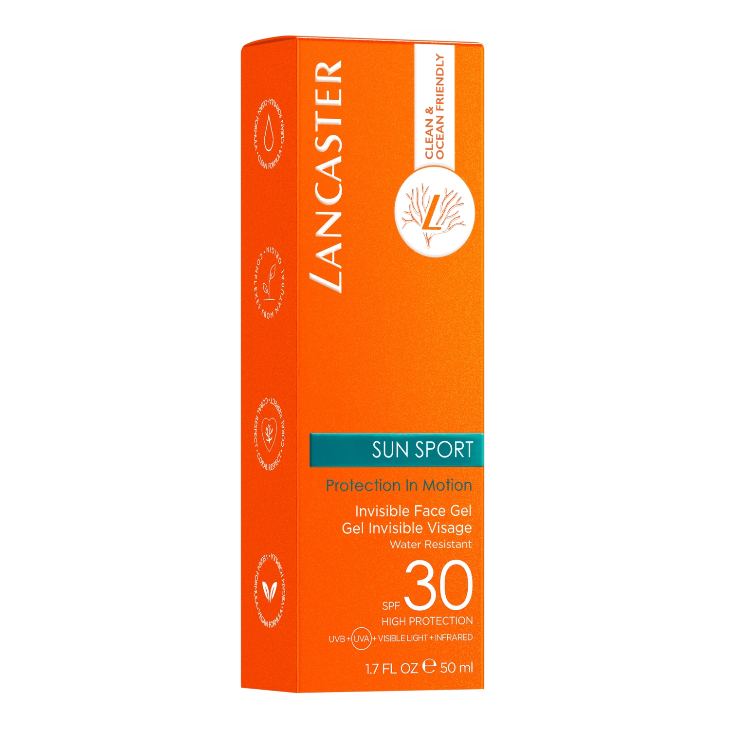 SUN SPORT – Transparentes Gesichtsgel SPF30