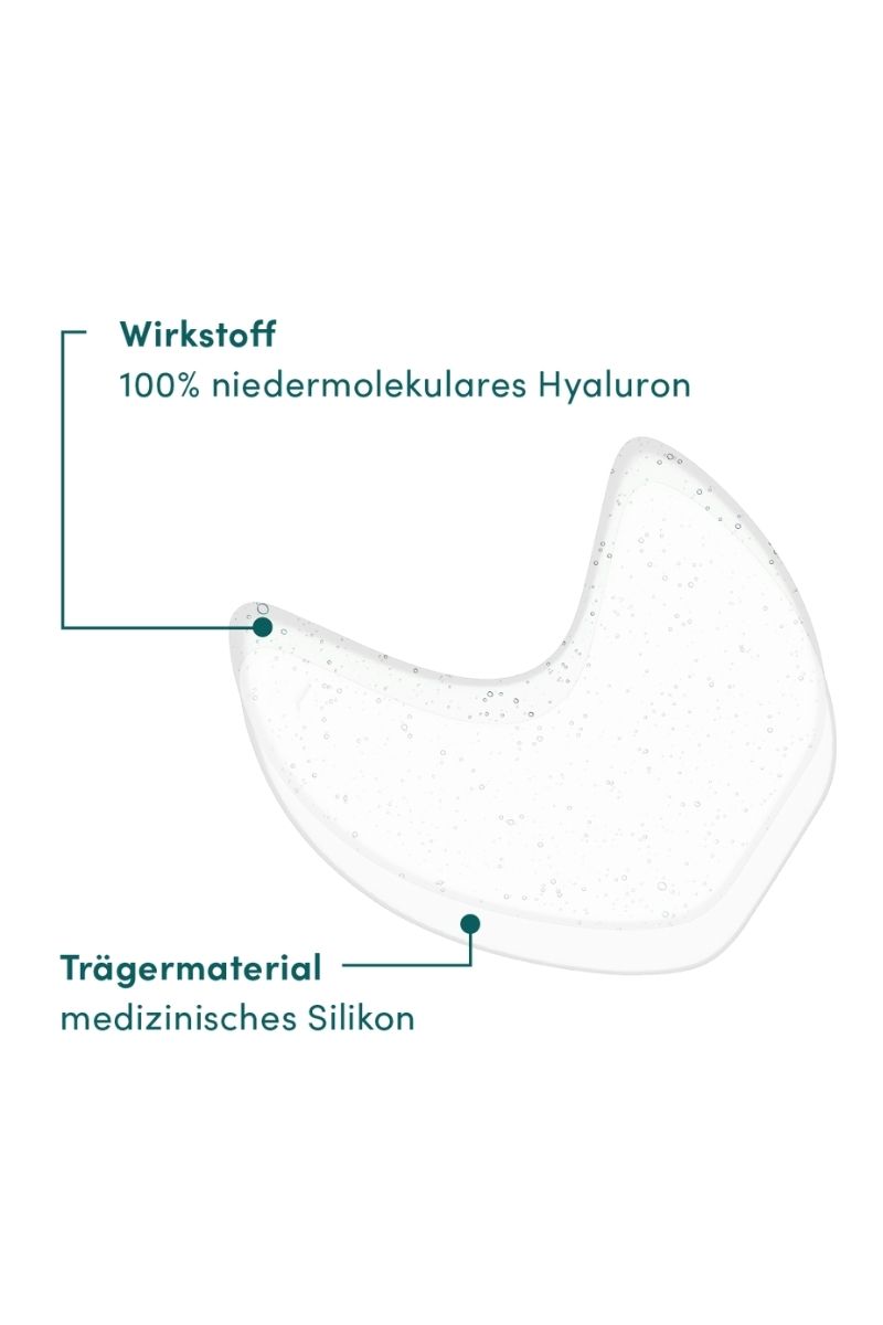 Augen-Schläfen Pads mit Hyaluron