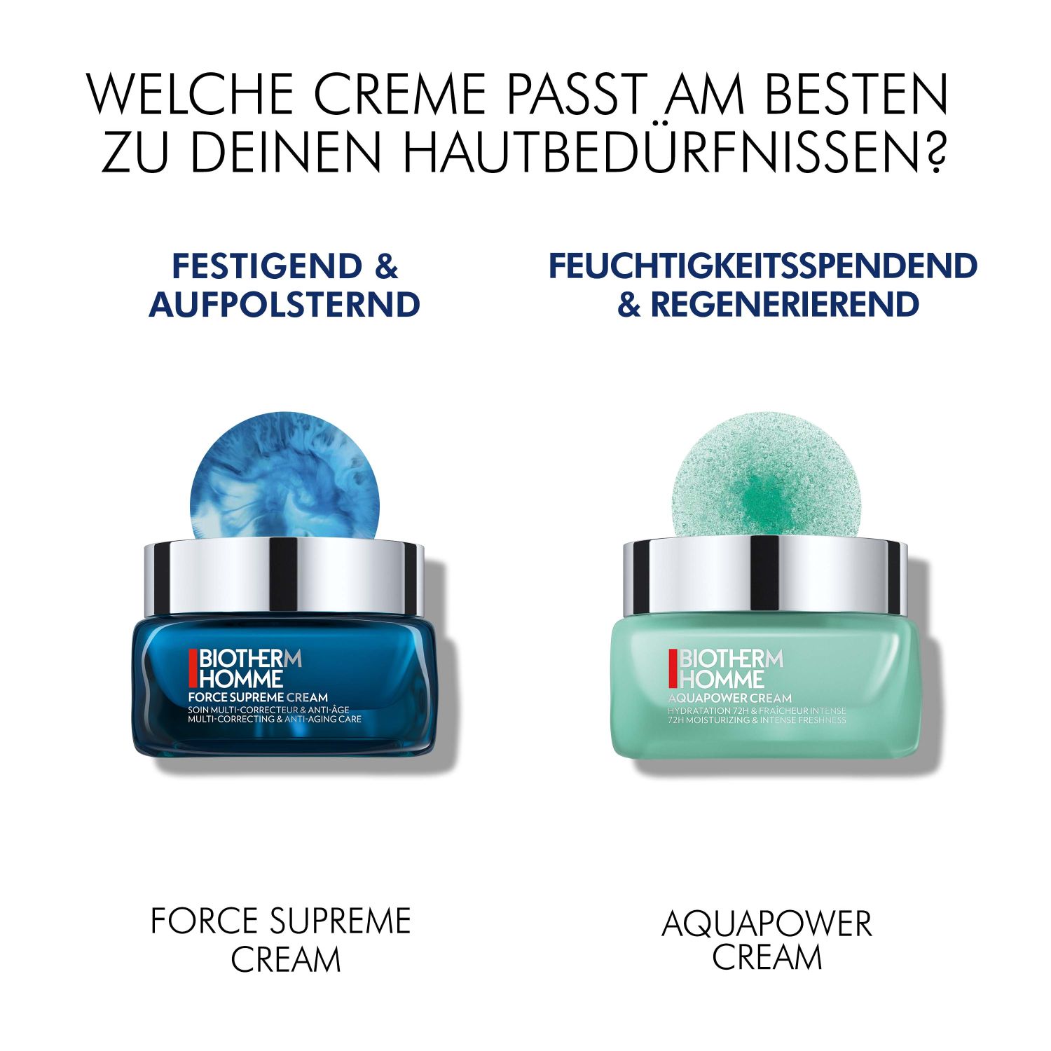 Homme Aquapower 72H Gesichtsgel