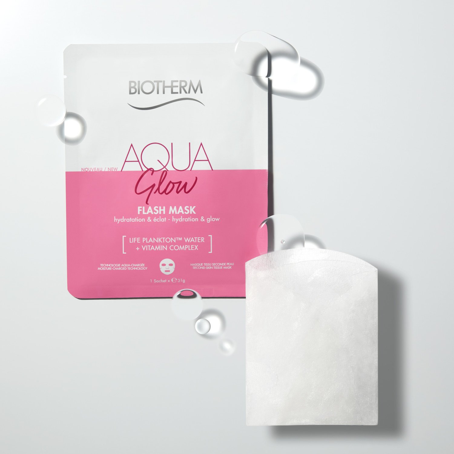 Aqua Super Tuchmaske Glow