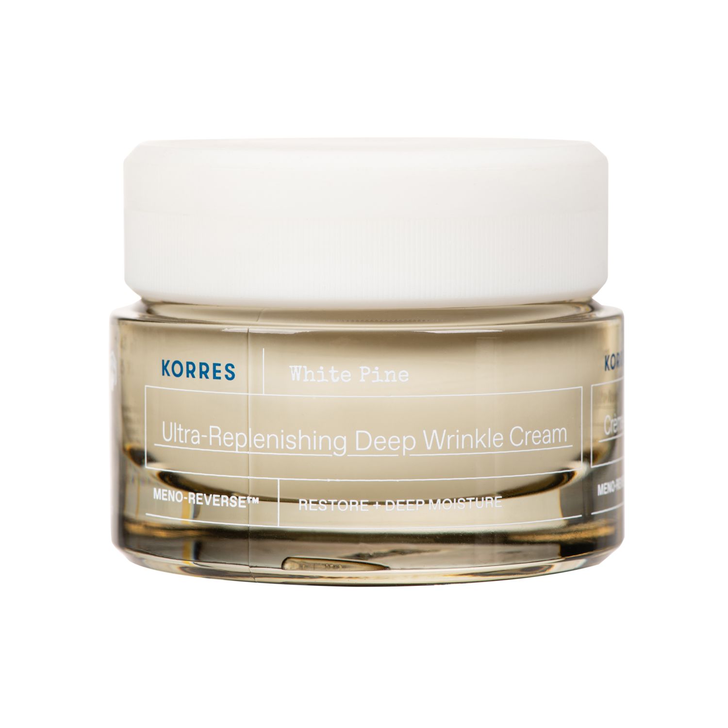 WHITE PINE Meno Reverse Intensiv auffüllende Creme bei tiefen Falten für sehr trockene-dehydrierte reife Haut nach den Wechseljahren
