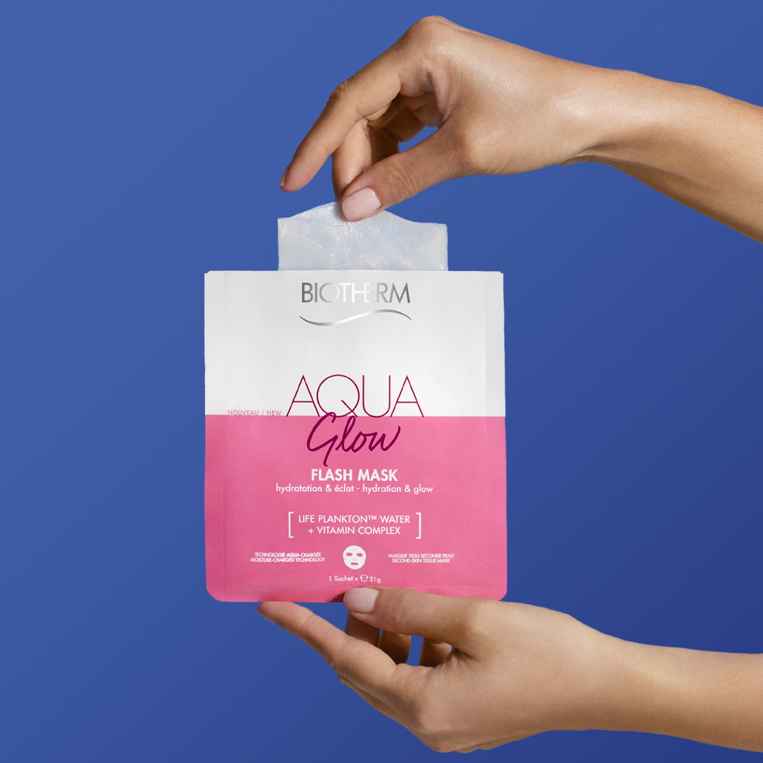 Aqua Super Tuchmaske Glow