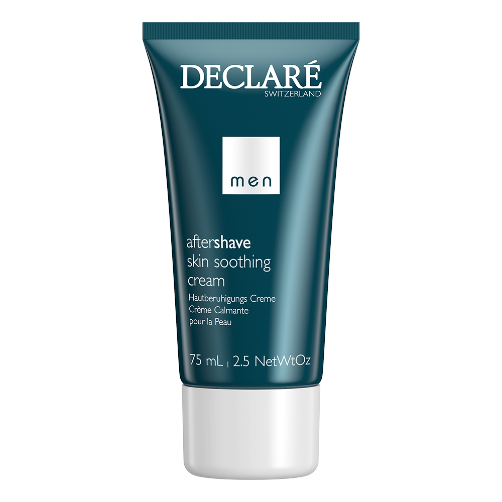 Men aftershave skin soothing cream