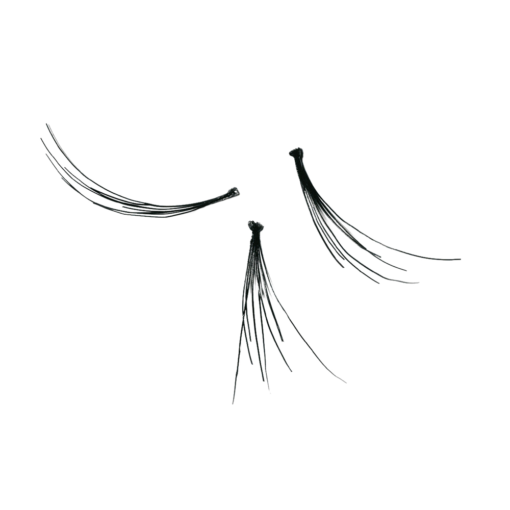 Permanent Lashes medium black Nr. 2