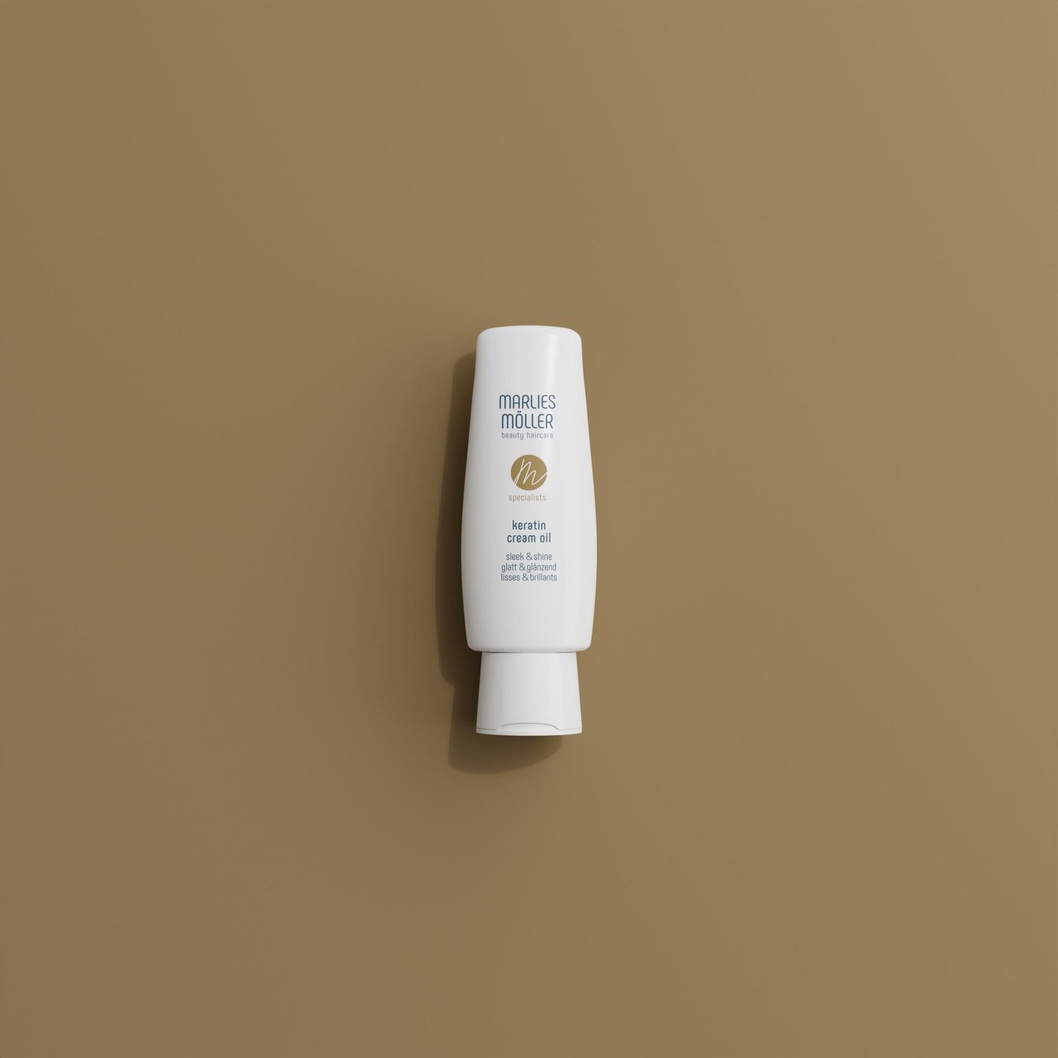 keratin cream oil sleek & shine