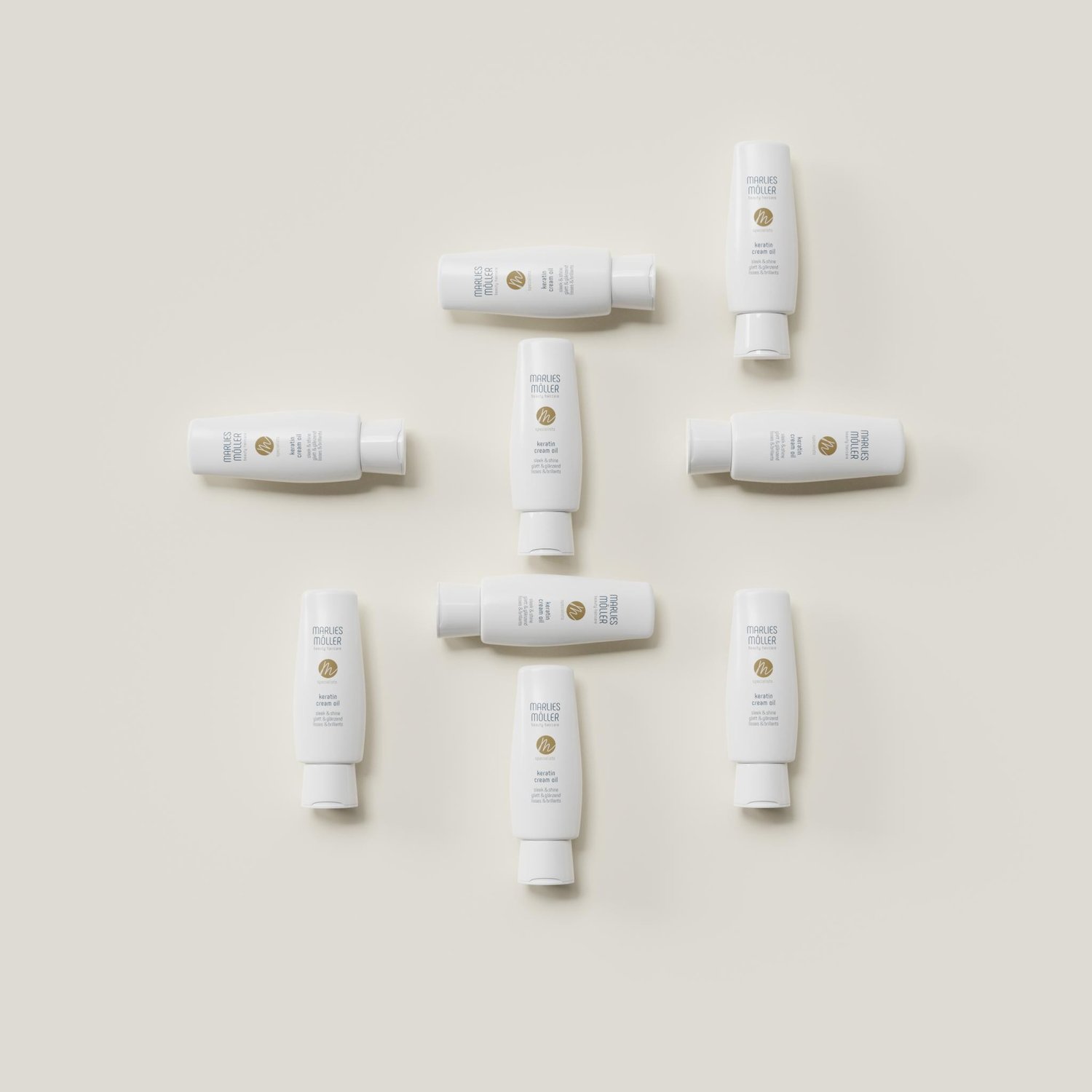 keratin cream oil sleek & shine