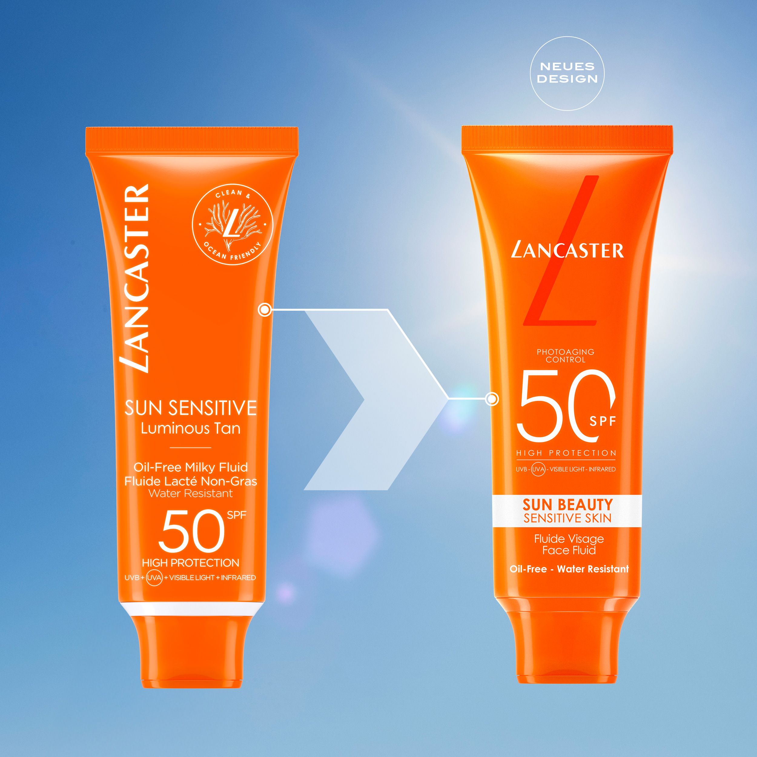 Clean Sun Sensitive Milky Fluid SPF 50