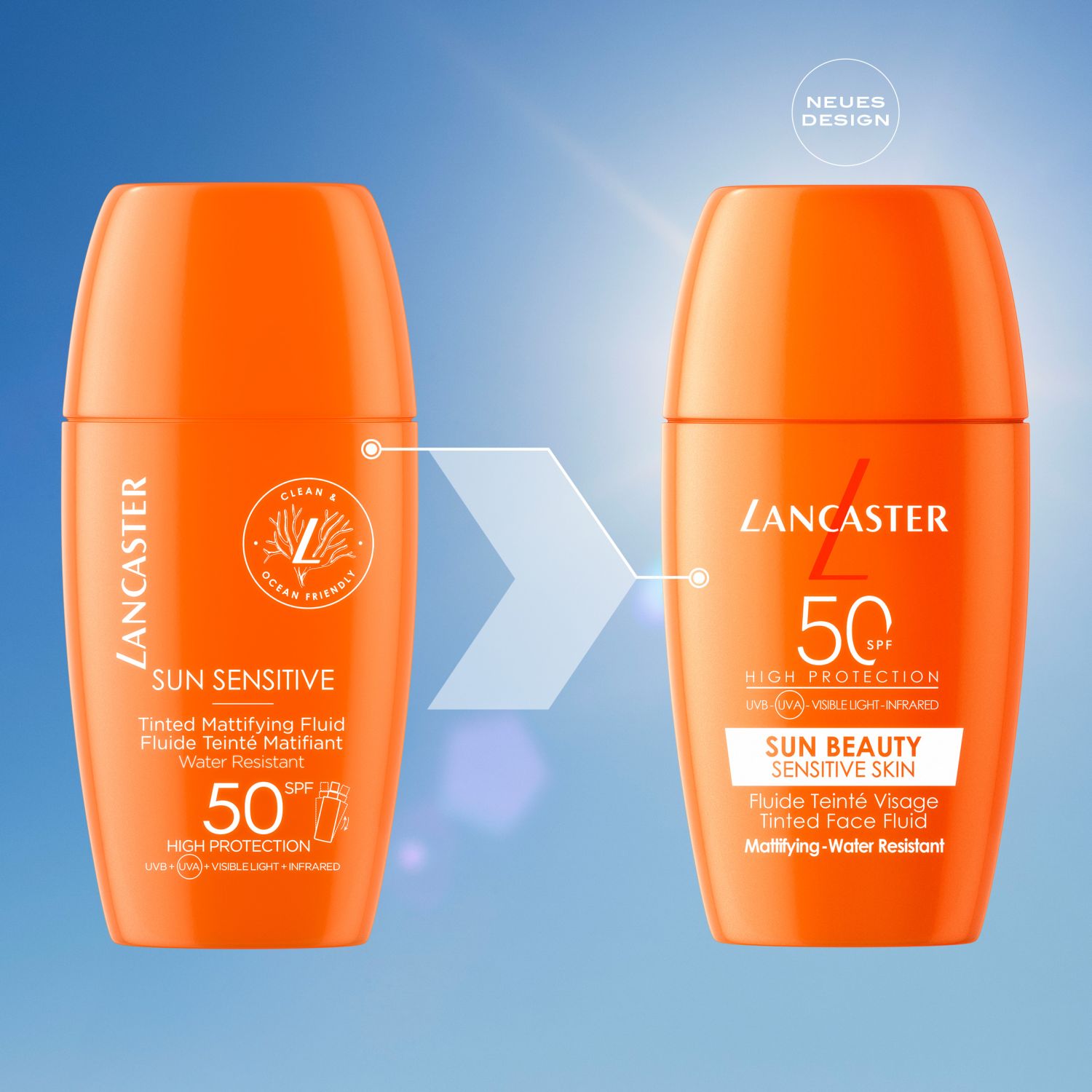 Sun Sensitive Fluide Teinté Matifant SPF50