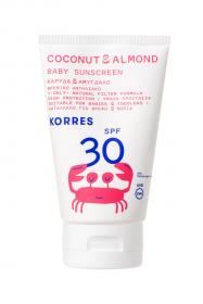 Coconut & Almond Sonnenemulsion für Babys und Kleinkinder SPF30 
